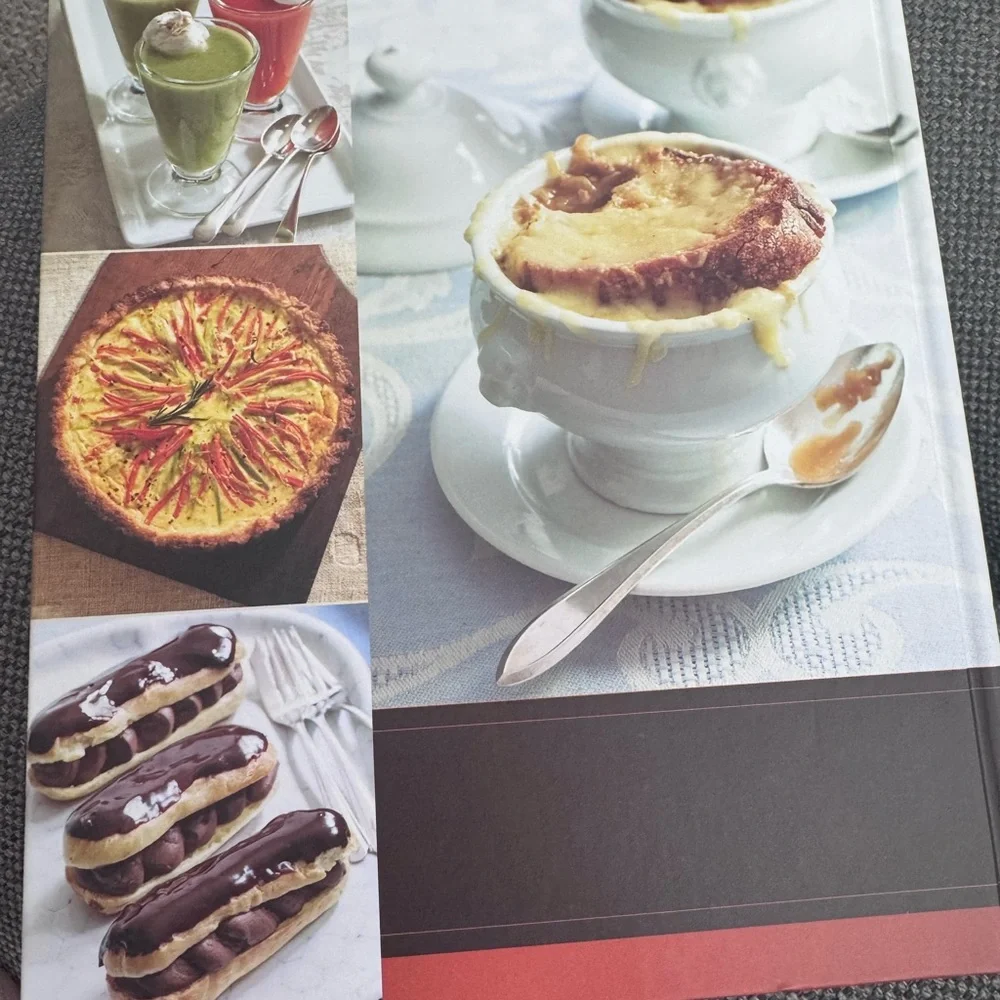 'Around My French Table' Cookbook - Blue Cover brand new